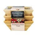 Architec Housewares Architec 6507347 Strawberry Patch Tower; Brown 6507347